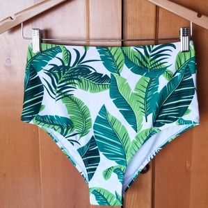 (New) High-waisted bikini bottoms ONLY